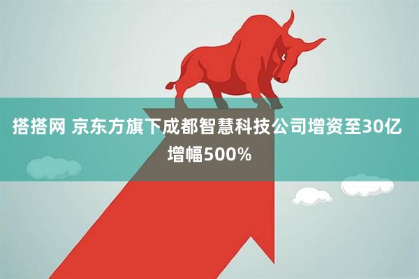搭搭网 京东方旗下成都智慧科技公司增资至30亿 增幅500%