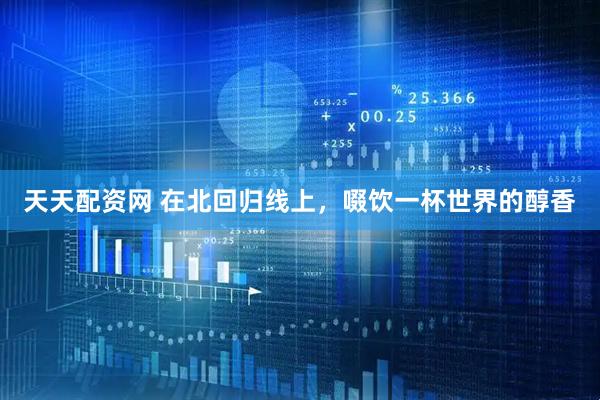 天天配资网 在北回归线上，啜饮一杯世界的醇香